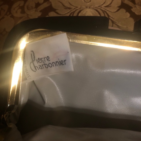 Pierre Charbonnier Vintage Black Clutch - Picture 2 of 8